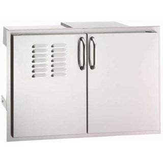Fire Magic Aurora Double Access Doors with Dual Drawers & Tank Tray