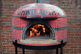Forno Bravo 28 Inch Napolino70 Wood Fired Countertop Pizza Oven