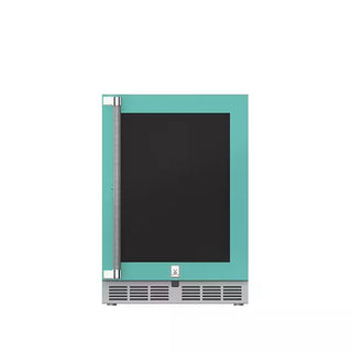 Buy bora-bora Hestan 24 Inch Outdoor Dual Zone Refrigerator with Glass Door