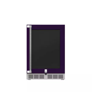 Buy lush Hestan 24 Inch Outdoor Dual Zone Refrigerator with Glass Door