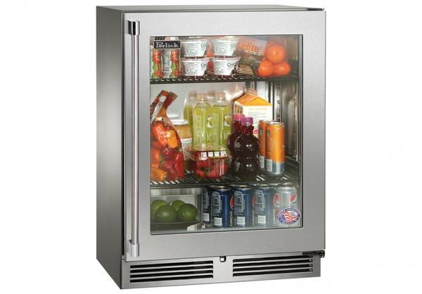 Perlick 18 Inch Signature Series Shallow Depth Outdoor Refrigerator