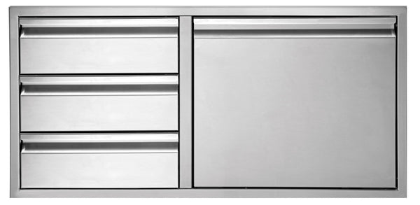Twin Eagles 30 Inch Drawer and Door Combo