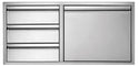 Twin Eagles 36 Inch Drawer and Door Combo