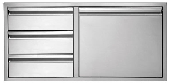 Twin Eagles 36 Inch Drawer and Door Combo