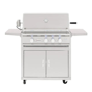 Summerset TRL 32 inch Freestanding Grill With Rotisserie