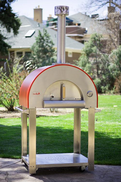 Bella Medio 28 Inch Wood Fired Freestanding Pizza Oven