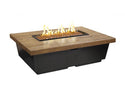 American Fyre Designs Reclaimed Wood Contempo Rectangle Fire Table