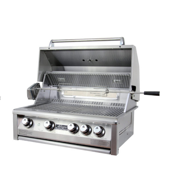 Allegra 32 Inch Built In Grill with Rotisserie