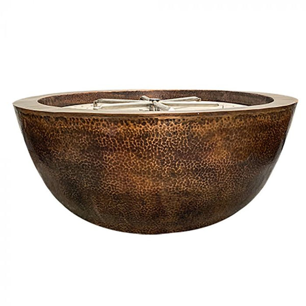 Prism Hardscapes Edel Series Copper Gas Fire Bowls