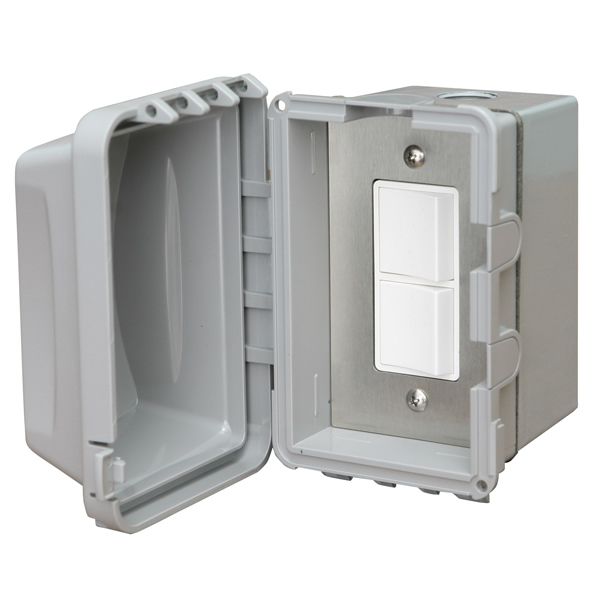 Infratech Single Duplex Switch with Waterproof Cover